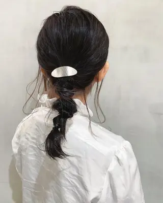 ミディアム カラー ヘアアレンジ 優作 〜圧倒的信頼〜のヘアスタイル