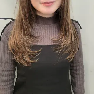 ロング ダブルカラーモデル☆ SHUNYAのヘアスタイル