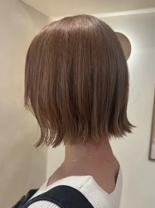 ミディアム カラー シンバ ヒナノ/髪質 改善/レイヤーカットのヘアスタイル