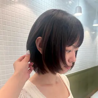 ショート カラー ☕️NOA / レイヤーカット🍮のヘアスタイル