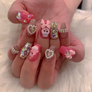 ネイル Tinaネイル 難波のネイルデザイン