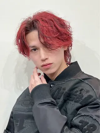 メンズ men'sカット.パ ーマHIKARI🐥のヘアスタイル