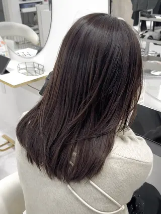 セミロング REI🫧オージュア ソムリエ🫧のヘアスタイル