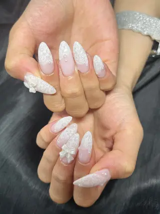 ネイル Horie 雪のネイルデザイン