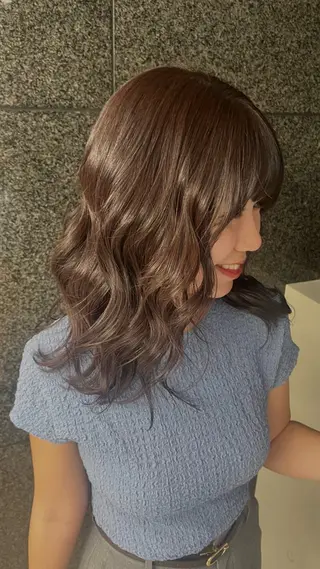 ミディアム カラー ‧₊˚ .⋆ ˖ Sayaka☘️✧*のヘアスタイル
