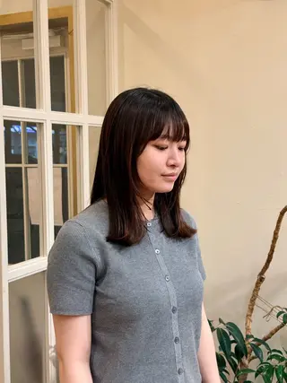 ロング 原尾 あやなのヘアスタイル