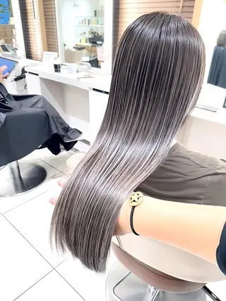 ロング カラー 菅野翔汰/髪質改善 カラー/ブリーチのヘアスタイル