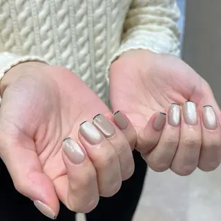 ネイル soa.Aika 自爪育成のネイルデザイン
