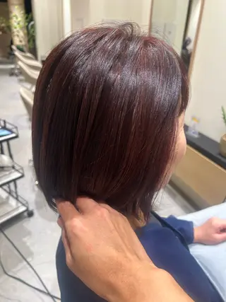 ショート カラー 柳澤 武宏のヘアスタイル