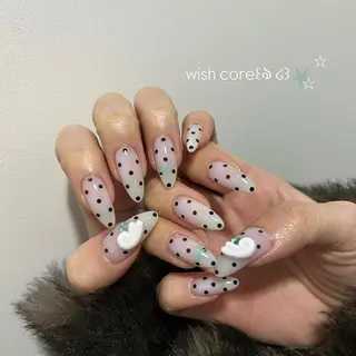 ネイル パラあり！フィルイン 美フォルムのネイルデザイン