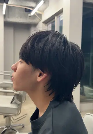 ショート メンズ 博多メンズパーマ特化 ベップハルキのヘアスタイル