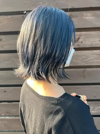 ショート カラー 渋谷/フェザー/ 毛流れ/竹内凌のヘアスタイル