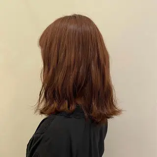 セミロング カラー ママ美容師 Tsuchiyaのヘアスタイル