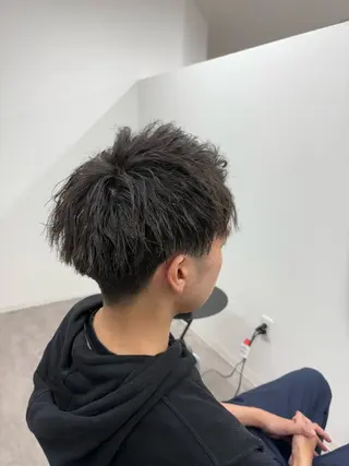 パーマ メンズ gram高岡/ yuyaのヘアスタイル