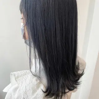 ミディアム カラー 透明感カラー/ レイヤー　YUKAのヘアスタイル