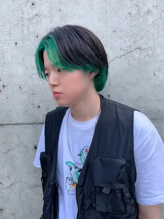 ショート カラー ヘアアレンジ メンズ メンズスタイル ly本厚木のヘアスタイル