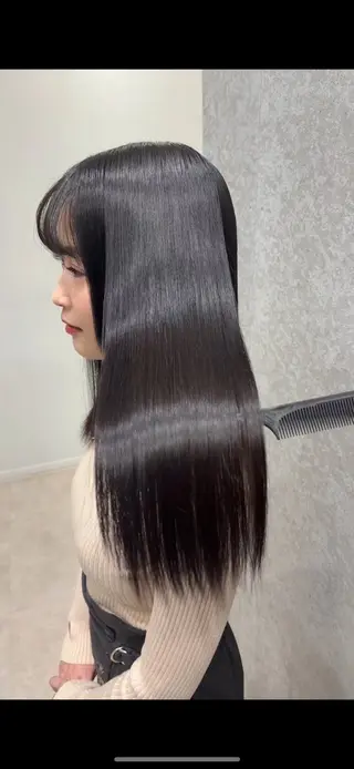 ロング 髪質改善ヘアケア 艶髪特化/上田のヘアスタイル