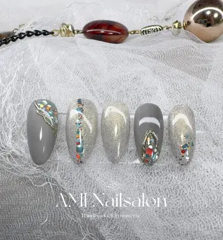 セミロング AMI Nailsalonのネイルデザイン
