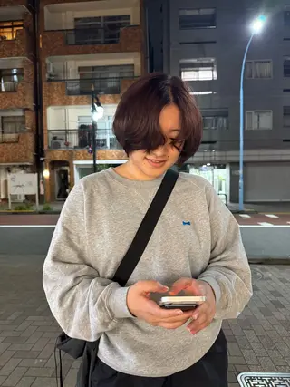ショート ワタナベ ヒヨリのヘアスタイル