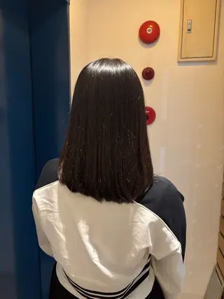 ミディアム RINNO🌷透明感 カラー/髪質改善のヘアスタイル