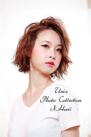 ショート カラー ヘアアレンジ UNIX N.horiiのその他イメージ
