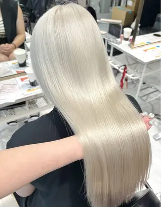 ロング 💋色気ハイトーン 💋HARUKAのヘアスタイル