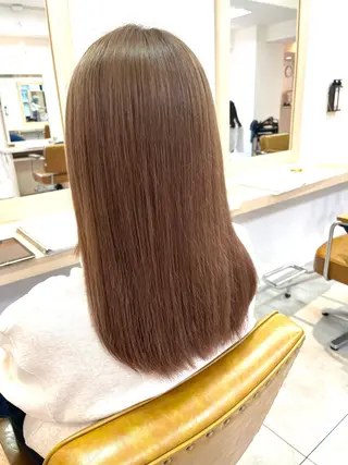 ロング 顔周りレイヤー 髪質改善 / AYUのヘアスタイル