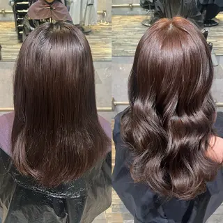カラー 🦋Lond🦋 manakaのヘアスタイル