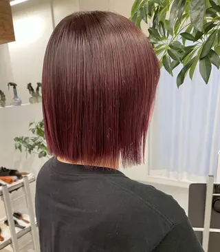 ショート カラー 参戦ヘア/艶カラー/ オタク美容師すみねのヘアスタイル
