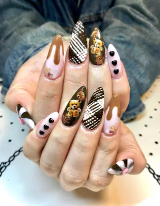 ネイル nailist cocoのネイルデザイン