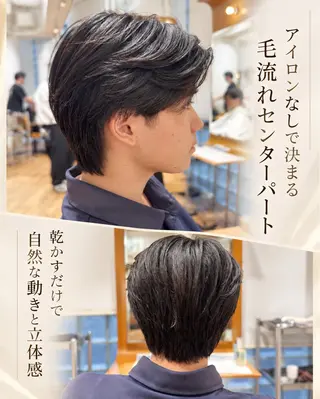 ミディアム メンズ えいじ| メンズ特化✂️のヘアスタイル