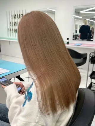 セミロング カラー ヘアアレンジ 🧸ミルクティー特化 🧸MASAKIのヘアスタイル