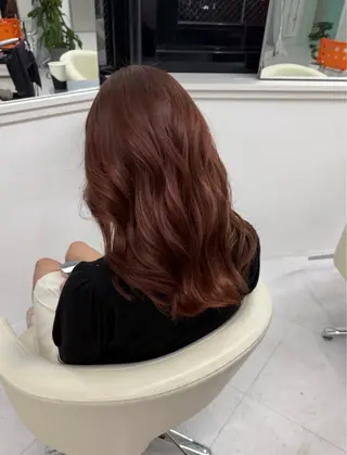 セミロング カラー 🎀ブリーチモデル 🎀募集中/moyuのヘアスタイル
