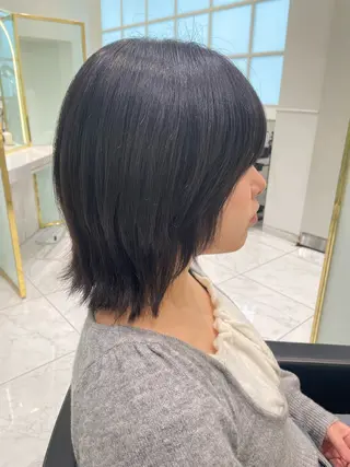 ミディアム カットモデル無料✨ 塚田のヘアスタイル