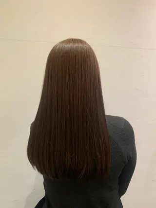 ロング 小西 美帆のヘアスタイル