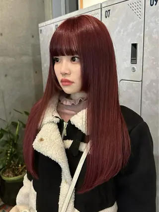ロング 小泉 璃子のヘアスタイル