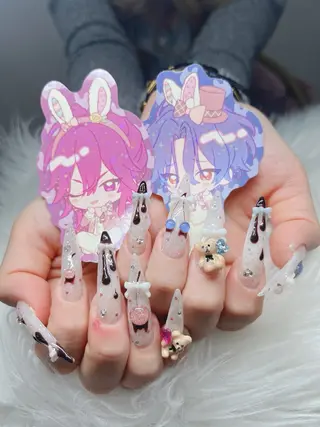 ネイル Lee Nails チップ長さだし専門店のネイルデザイン
