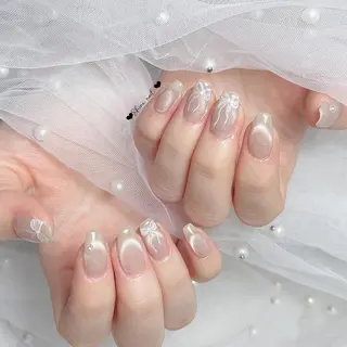 ネイル サイナネイル🎀 長さ出し専門店のネイルデザイン