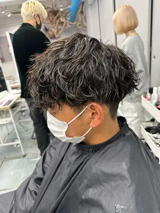 メンズ 松戸レイヤーカット 塚原悠斗のヘアスタイル