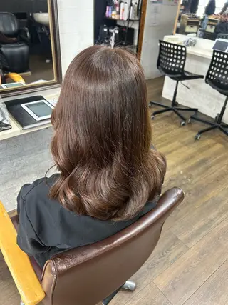 セミロング 🩵U-topia 🩵高田 青空🩵のヘアスタイル