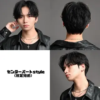 パーマ メンズ men's限定/ 難波/Ryoyaのヘアスタイル