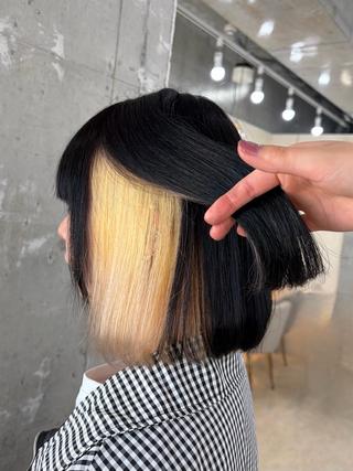 ミディアム 倉澤 愛理のヘアスタイル