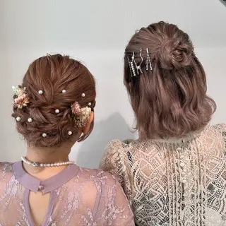 ヘアアレンジ これた🧸ヘアメ職人 ♡髪質改善♡カラーのヘアスタイル