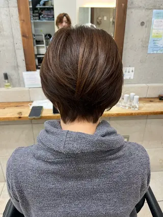 ショート たなか なおのヘアスタイル