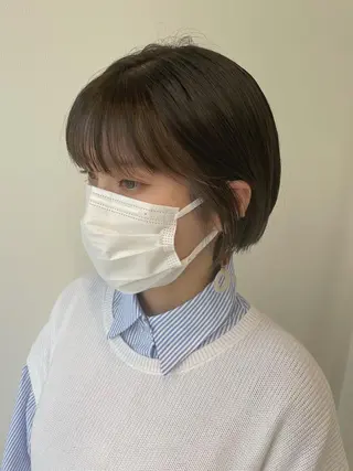 ショート カラー 筑紫通り沿い | eNeのマツエク・マツパデザイン