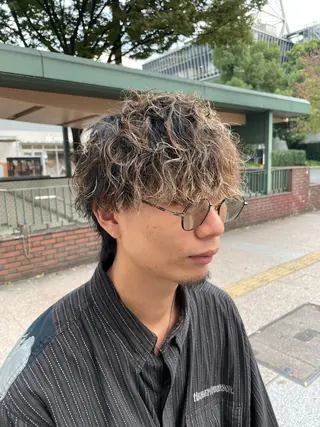 ショート パーマ メンズ 🔥Mackey🔥 メンズ特化型美容師のヘアスタイル
