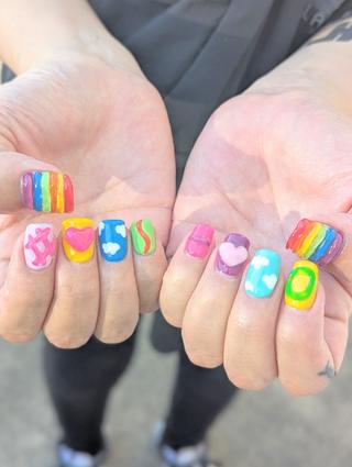 ネイル 推しネイル | 　aycnailのネイルデザイン