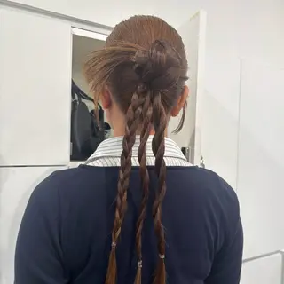 ロング ブリーチ/デザイン 🎀Kanoのヘアスタイル