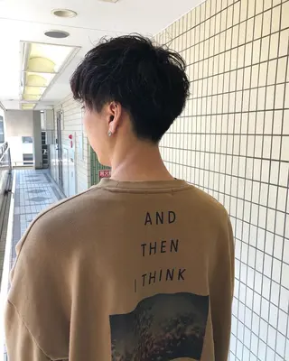 パーマ メンズ パーマ美容師 hanaのヘアスタイル