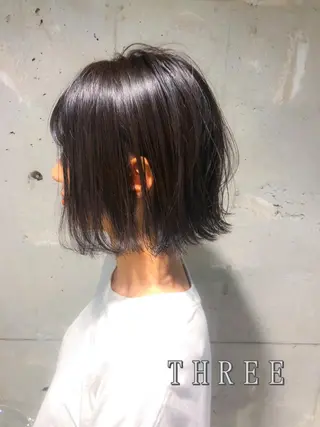 ショート カラー パーマ kenta GATTACAのヘアスタイル
